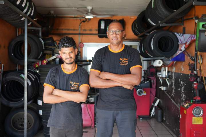 Réparation de pneus à domicile Saint-Leu